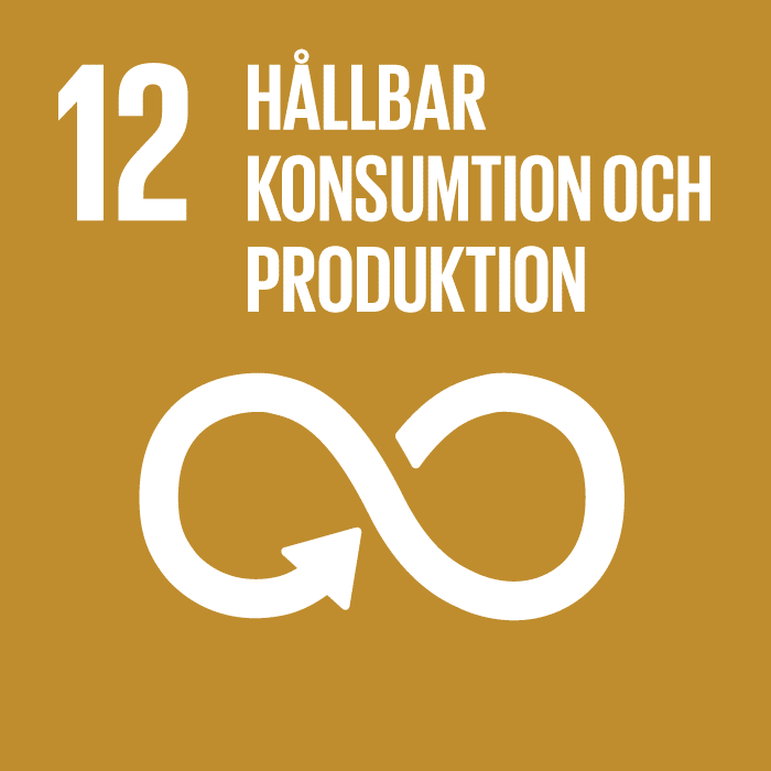 Mål 12 - hållbar konsumtion och produktion