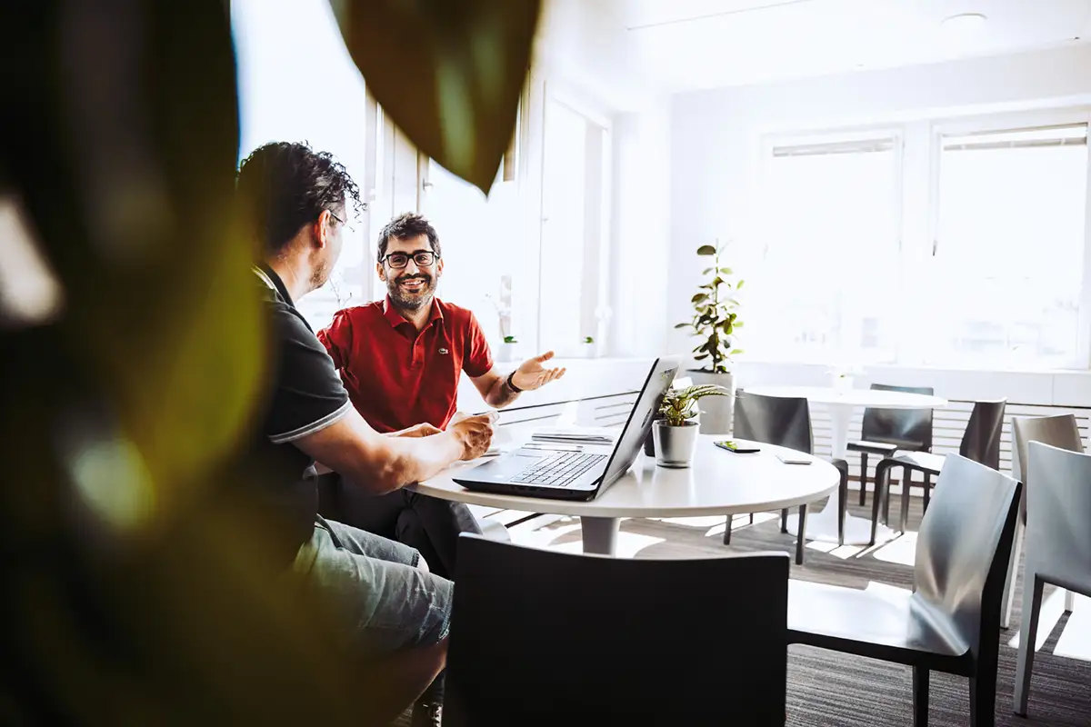 Coworking i våra lounger i Sicka Köpkvarter